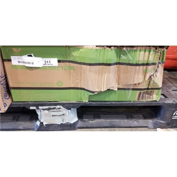 NEW CASE JUMBO BATHROOM TISSUE 6 ROLLS OF 800FT