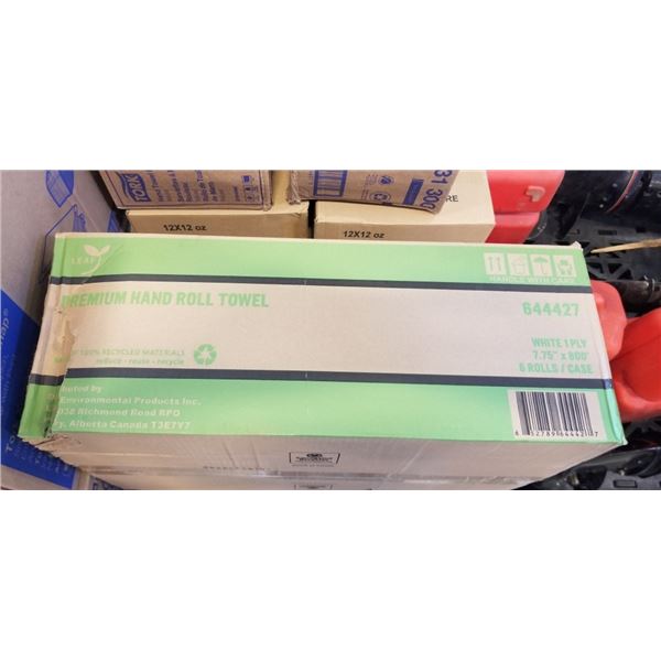 NEW CASE JUMBO BATHROOM TISSUE 6 ROLLS OF 800FT