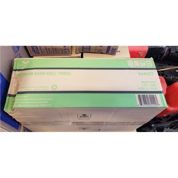 NEW CASE JUMBO BATHROOM TISSUE 6 ROLLS OF 800FT