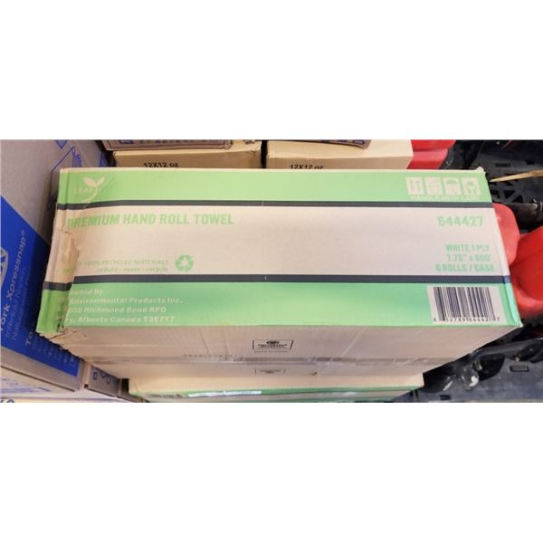 NEW CASE JUMBO BATHROOM TISSUE 6 ROLLS OF 800FT