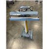 Image 1 : COMMERCIAL HANDS FREE FOOT PEDALPLASTIC BAG SEALER WORKING