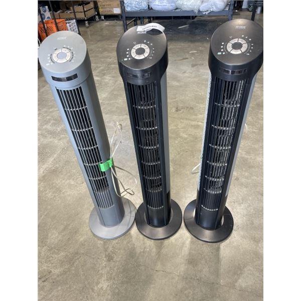 3 SEVILLE FLOOR FANS