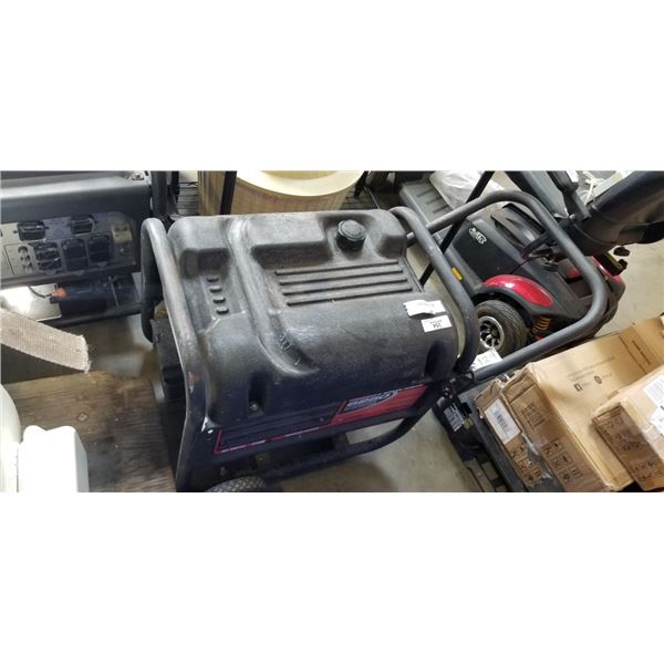 COLEMAN POWERMATE GENERATOR, TURNS ON NO VOLTAGE OUTPUT