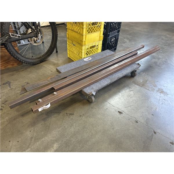 LOT OF STEEL BARS