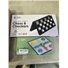 Image 2 : YELLOW MOUNTAIN CHINESE MAHJONG IN SOFT CASE, AND LARGE TRAVEL CHESS & CHECKERS SET, AND LUDO TRAVEL