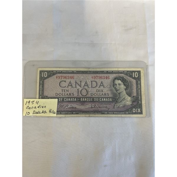 1954 $10 BILL