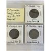 Image 3 : 7 CANADIAN LARGE CENTS 1913-1919 ALL DIFFERENT DATES