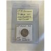 Image 1 : 1919 CANADIAN SILVER 25 CENT KING GEORGE V  .925 SILVER