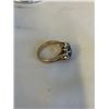 Image 4 : VINTAGE 14K RING IN BIRKS RING BOX - W/ GEMSTONE AND DIAMONDS