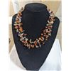 Image 2 : 4 STRAND CARNELIAN STONES CHOKER NECKLACE