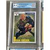 Image 2 : 4 GRADED SUPER HERO CARDS
