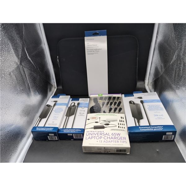 NEW UNIVERSAL LAPTOP CHARGER AND ELECTRONIC ACCESSORIES