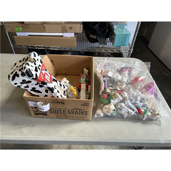 TRAY OF 101 DALMATION COLLECTIBLE TOYS ETC