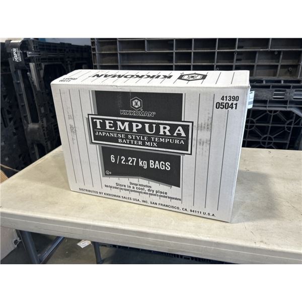 CASE OF NEW KIKKOMAN TEMPURA BATTER MIX