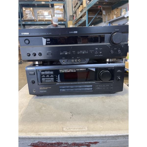 YAMAHA  AND SONY RECEIVERS
