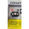 Image 2 : 3 NEW COAST RECHARGABLE 1200 LUMEN HEADLAMPS