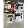 Image 1 : 3 AUREX CALCULATORS AND AVERY GLOSSY WHITE ROUND LABELS