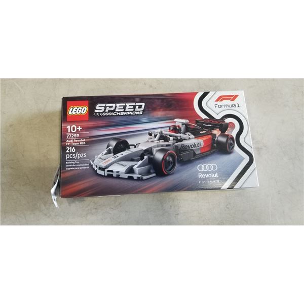 AS NEW LEGO SPEED CHAMPIONS FORMULA 1 BUILDING TOY