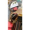 Image 2 : LARGE TOTE OF MAKEUP BAGSM, MIRRORS, WALLTS, ETC