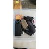 Image 4 : LARGE TOTE OF MAKEUP BAGSM, MIRRORS, WALLTS, ETC