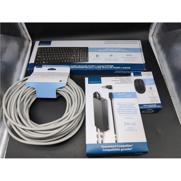 NEW UNIVERSAL LAPTOP CHARGER AND ELECTRONIC ACCESSORIES
