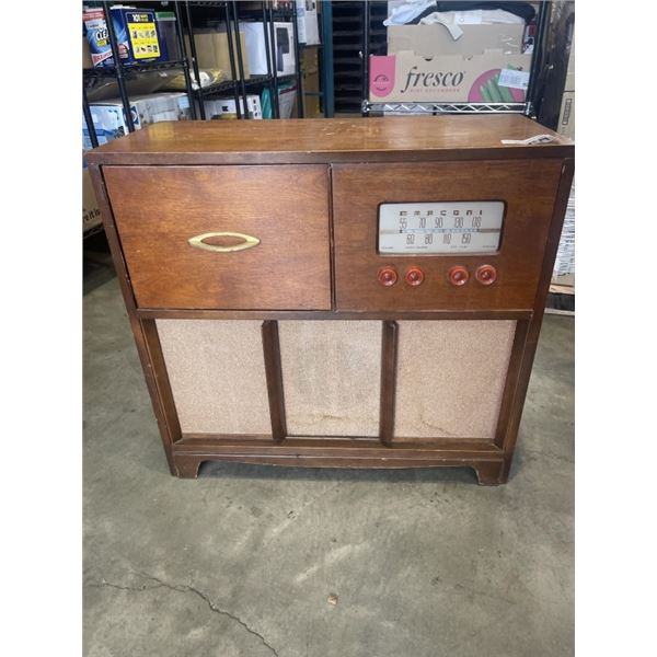 1955 MARGONI RECORD PLAYER - WORKING
