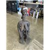 Image 1 : ANTIQUE HAND CARVED BALI WOOD FIGURE