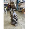 Image 2 : ANTIQUE HAND CARVED BALI WOOD FIGURE