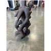 Image 4 : ANTIQUE HAND CARVED BALI WOOD FIGURE