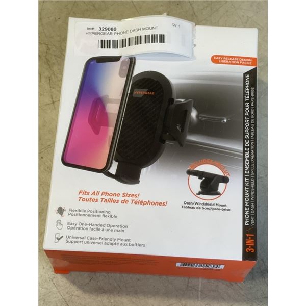 HYPERGEAR PHONE DASH MOUNT