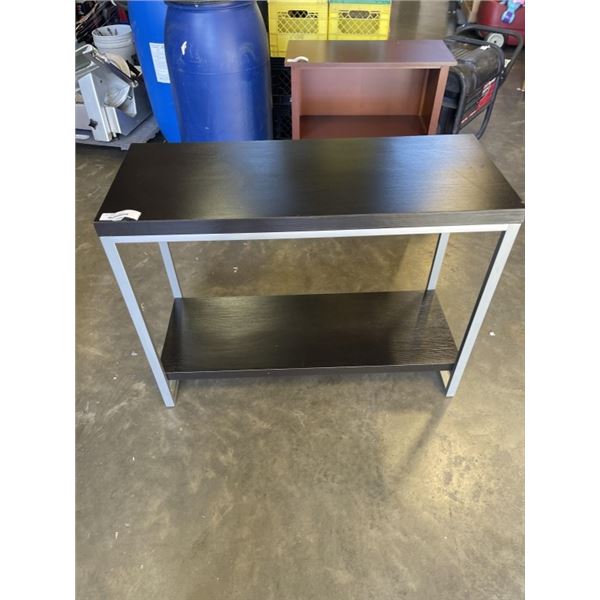BLACK ENTRY HALL TABLE
