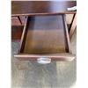 Image 3 : WOOD COFFEE TABLE W/ STORAGE DRAWERS