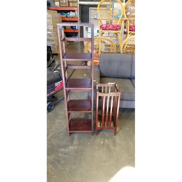 12INCH LADDER SHELF W/ MATCHING UMBRELLA HOLDER