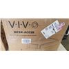 Image 3 : 2 VIVO BLACK PULL OUT UNDER DESK DRAWER