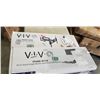 Image 2 : VIVO CORNER TV WALL MOUNT AND VIVO SIT TO STAND SINGLE MONITOR WALL MOUNT WORKSTATION