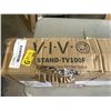 Image 3 : VIVO BLACK HEAVY DUTY TV FLOOR STAND