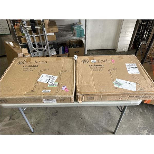 2 LIFE LINES STAND ASSIST GRAB BARS