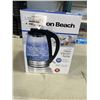 Image 2 : HAMILTON BEACH 1.7L ELECTRIC GLASS KETTLE - TESTED WORKING