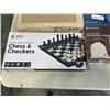 Image 3 : YELLOW MOUNTAIN JAPANESE MAHJONG SET IN SOFT CASE, AND LARGE CHECKERS & CHESS SET, AND CHINESE CHECK