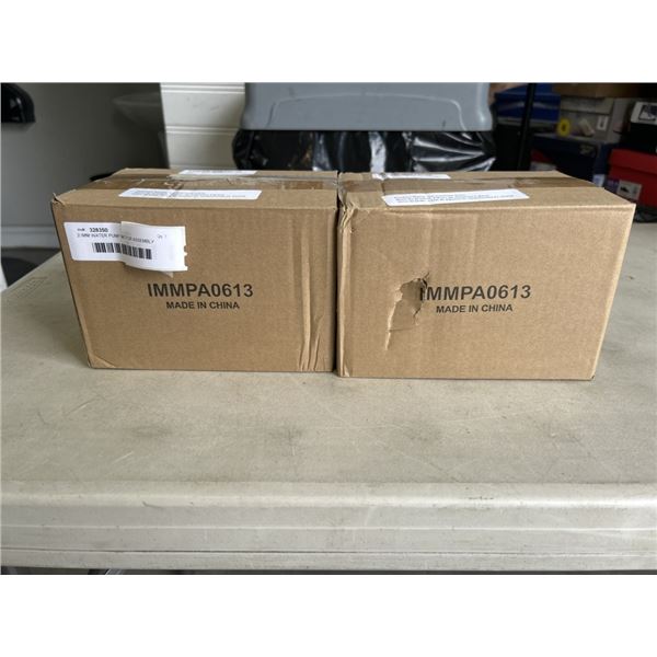 2 IMM WATER PUMP MOTOR ASSEMBLY REPLACEMENT