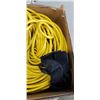 Image 3 : APPROX 200 FOOT HEAVY DUTY LIGHTED YELLOW EXTENSION CORD. 12AWG/3C