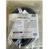 Image 2 : 25 FOOT HEAVY DUTY LIGHTED BLACK EXTENSION CORD. 10AWG/3C