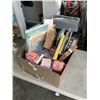 Image 1 : TRAY OF BEAUTY ITEMS INCLUDING BLOOMORA EYE MASK SET, MICRODART BLEMISH PATCHES, 24K GOLD  COLLAGEN 