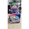 Image 1 : NEW OXI CLEAN STAIN REMOVER. 5.25 KG, AND CASCADE PLATINUM PLUS DISHWASHER DETERGENT ACTIONPACS. A F