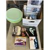 Image 1 : ASSORTED HOUSEHOLD, MOVIE SETS, WATER FILTERS, PLASTIC MIXING BOWLS ETC