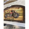 Image 3 : VINTAGE HARLEY DAVIDSON WOOD SIGN