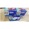 Image 2 : 3 PACKS ZIPLOC FREEZER BAGS. 50 LARGE BAGS PER PACK