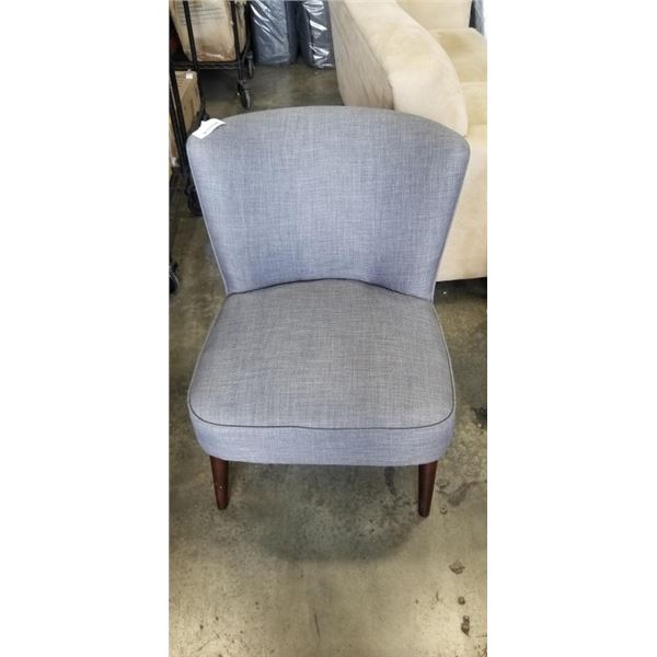 GREY ACCENT CHAIR