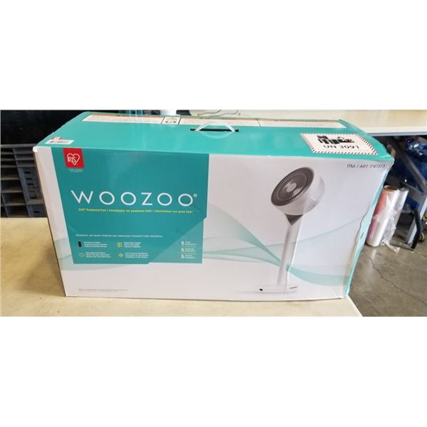 NEW WOOZOO 360 PEDESTAL FAN