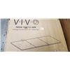 Image 2 : VIVO VINTAGE BROWN 71" X 36" TABLE TOP, AND VIVO BLACK ELECTRIC DUAL MOTOR DESK FRAME